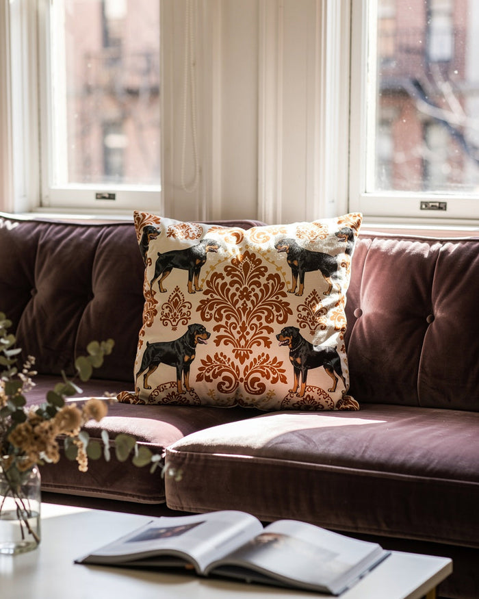 Cream Damask Royalty