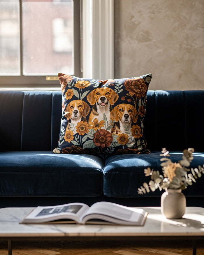 Navy Bloom Beagles