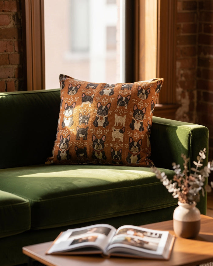Ornamental Frenchie Tapestry