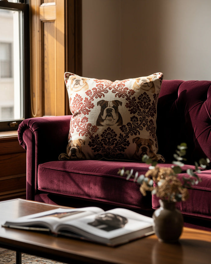 Victorian Bulldog Tapestry