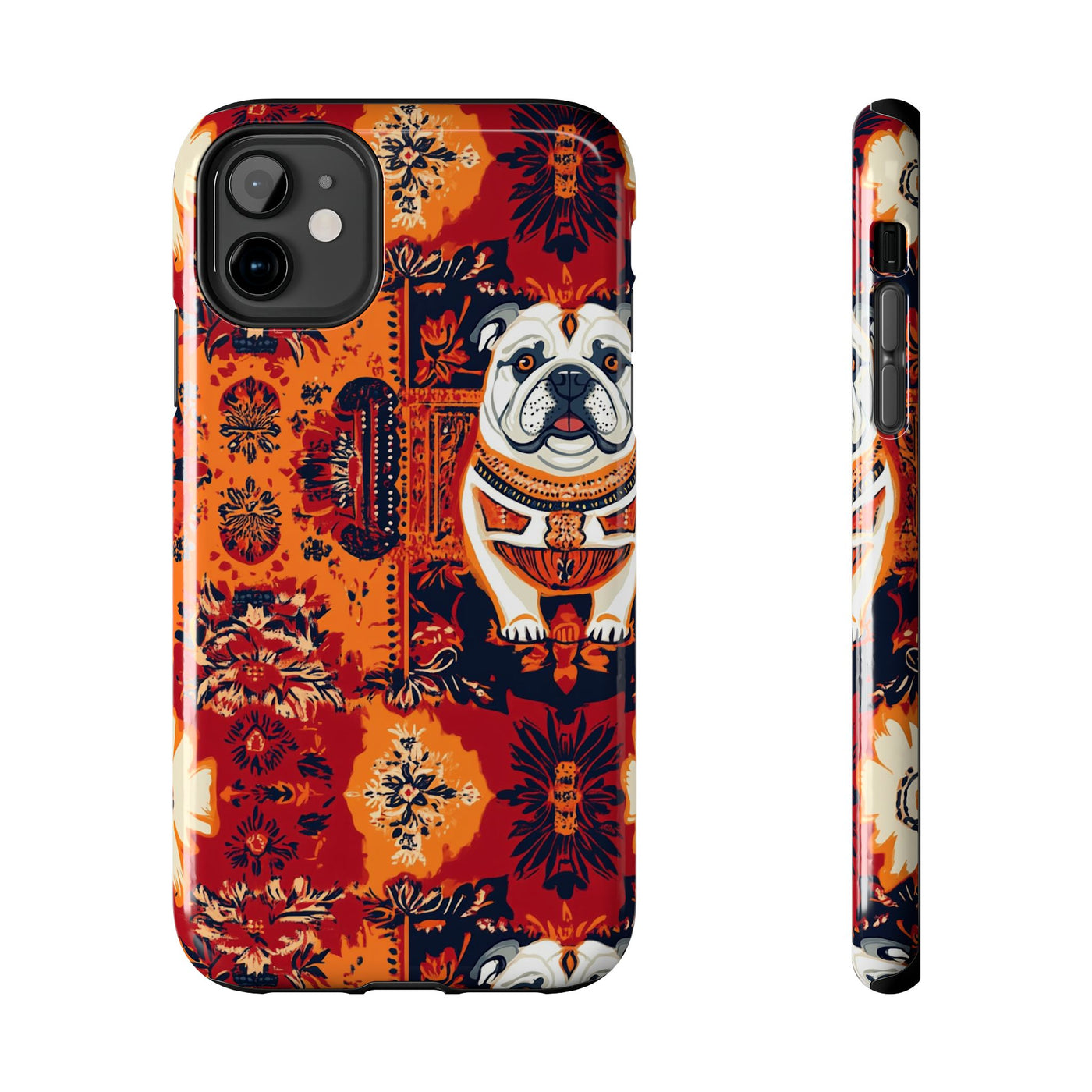 Bohemian Tapestry Bulldogs Phone Case