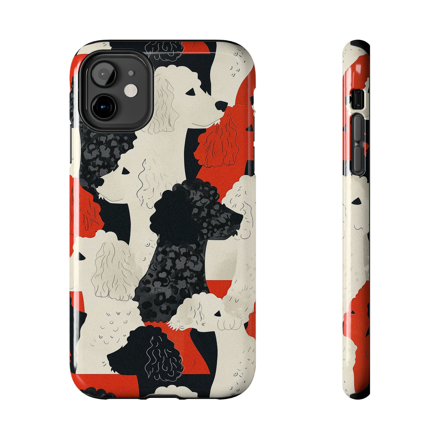 Sophisticated Soirée Poodles Phone Case