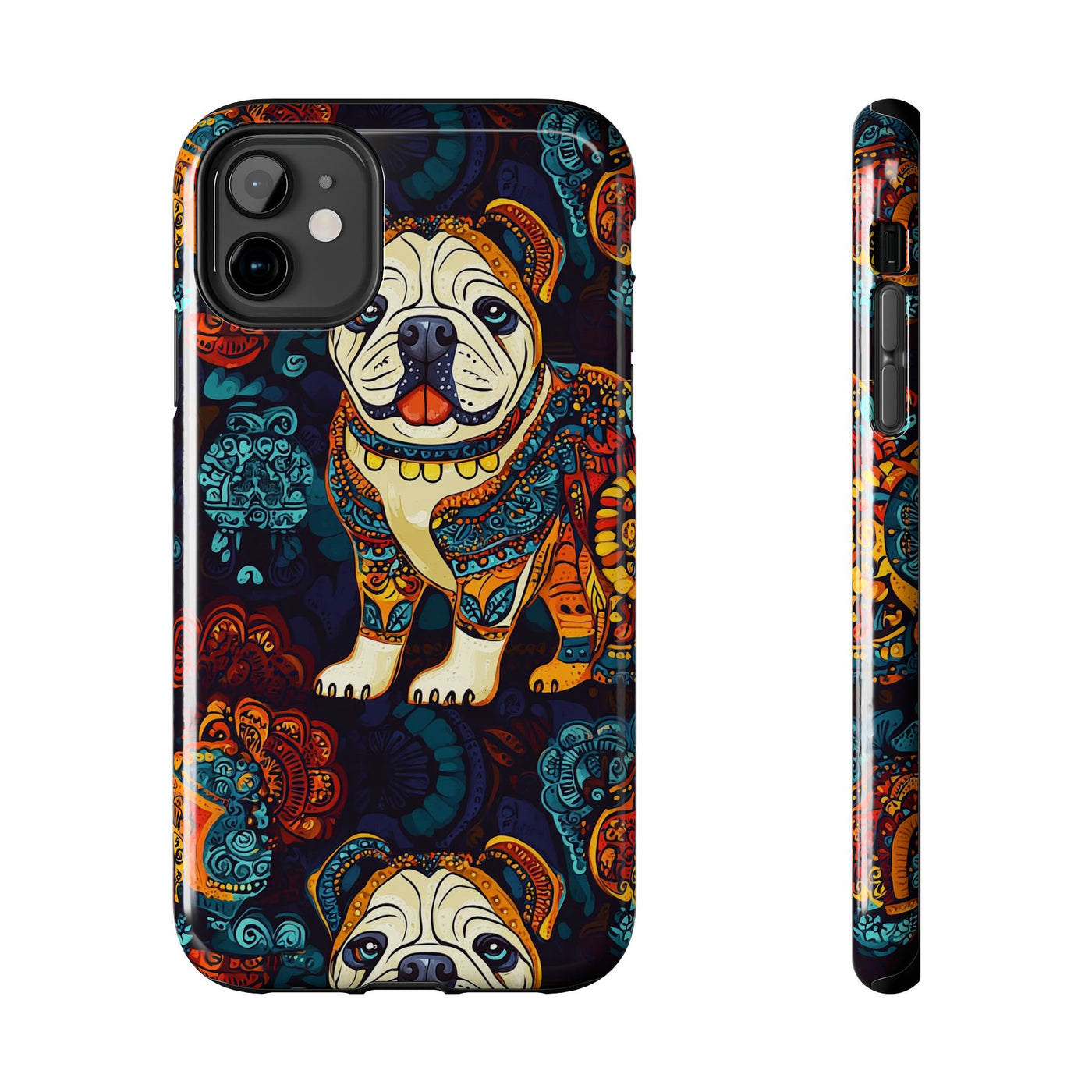 Mystic Mandala Bulldogs Phone Case