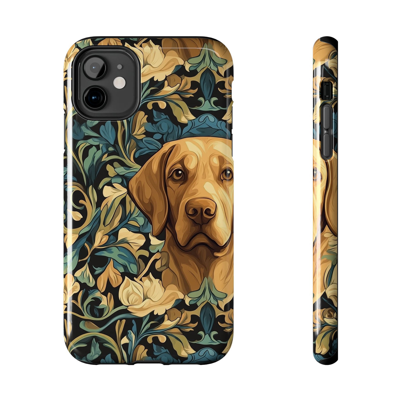 Victorian Garden Retrievers Phone Case
