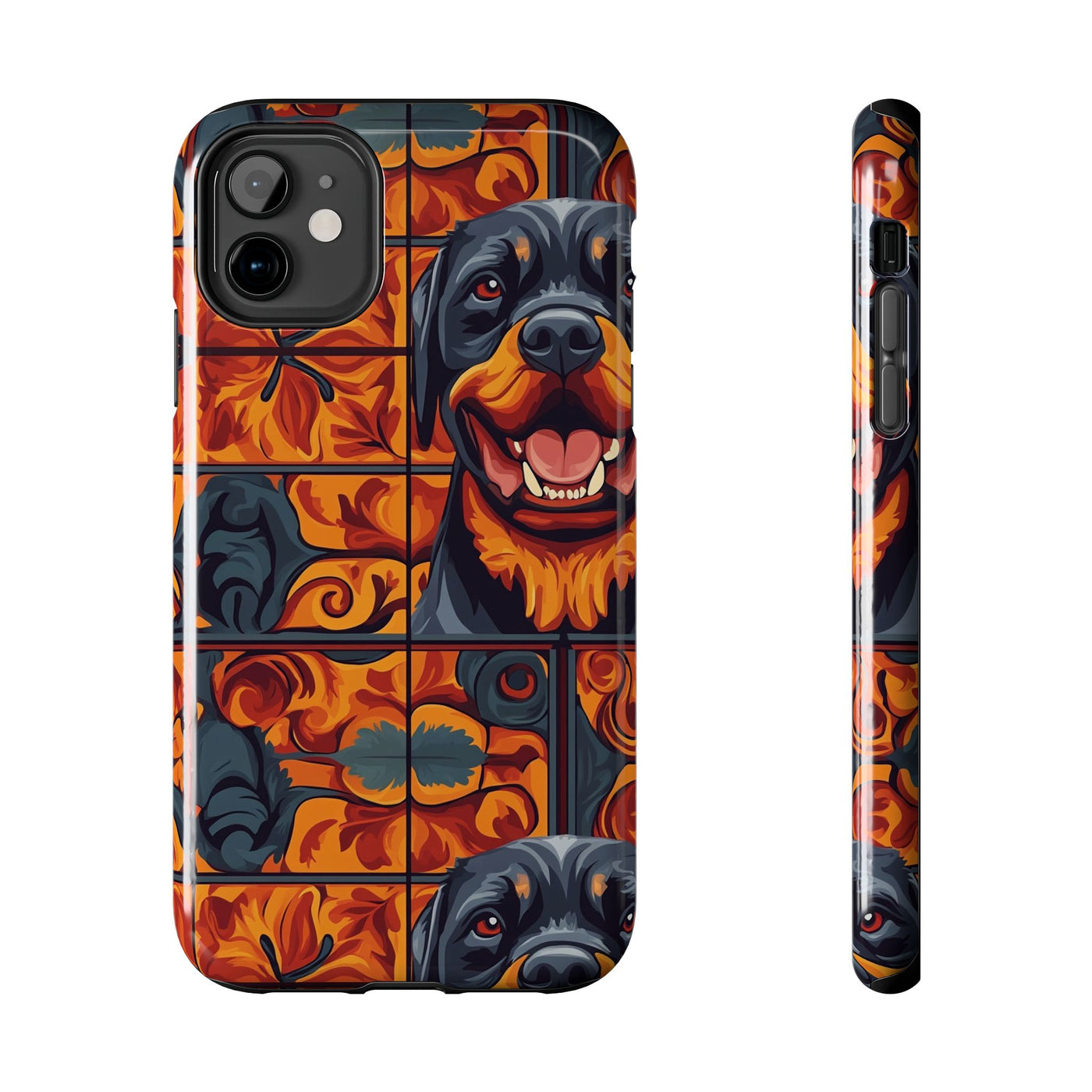 Steel Ember Flames Phone Case
