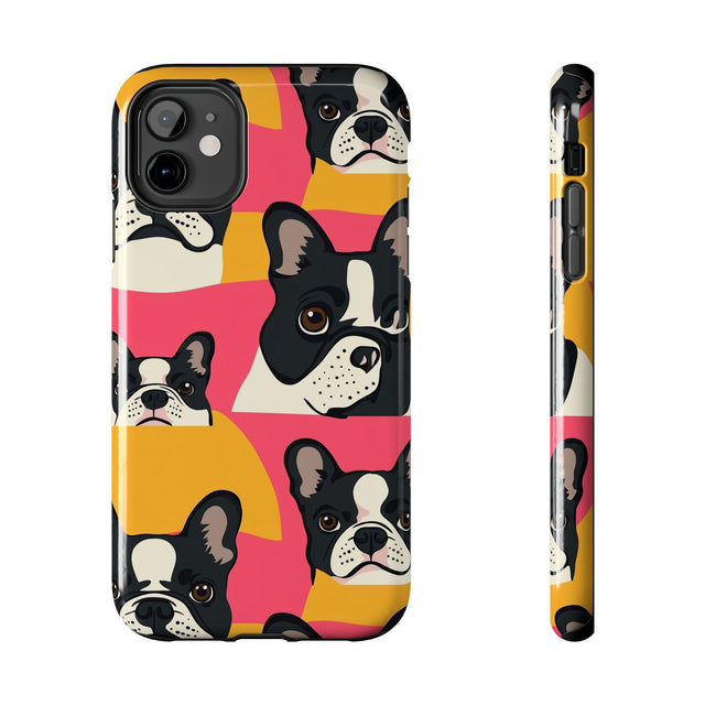 Coral Frenchie Fever Phone Case
