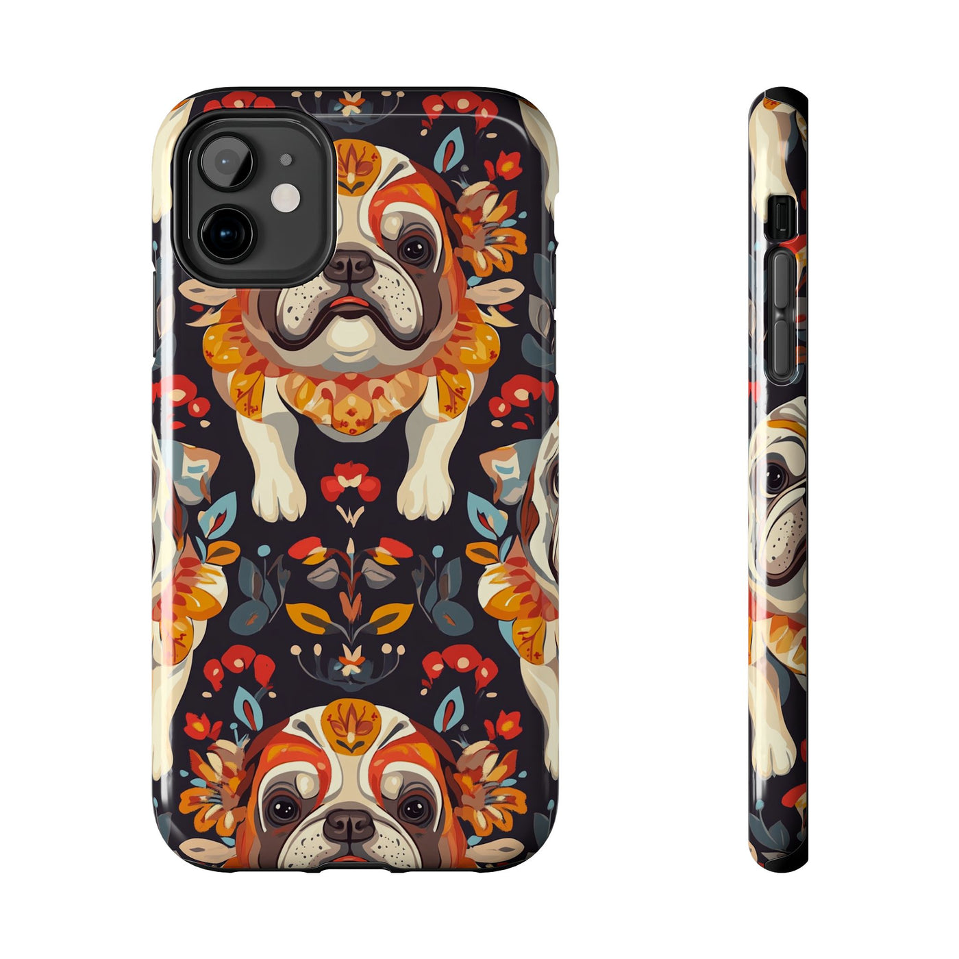 Folk Tale Bulldogs Phone Case