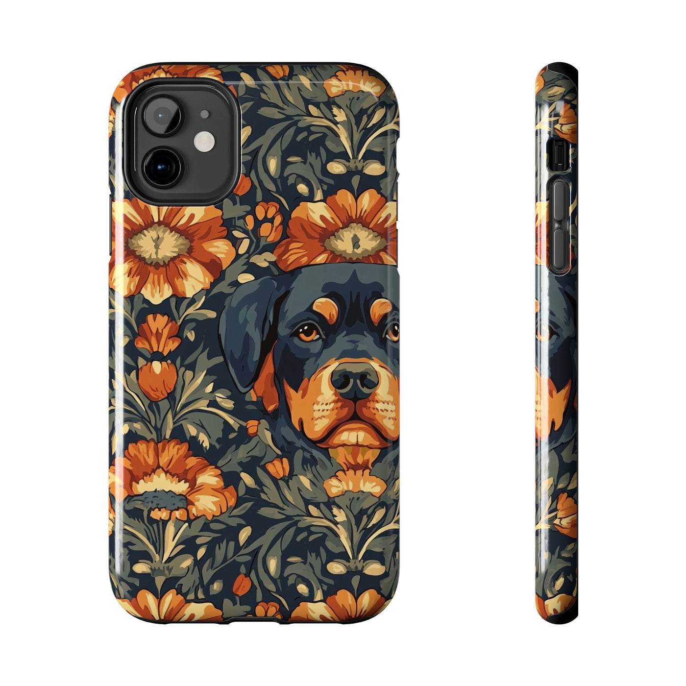 Autumn Tapestry Rottweilers Phone Case