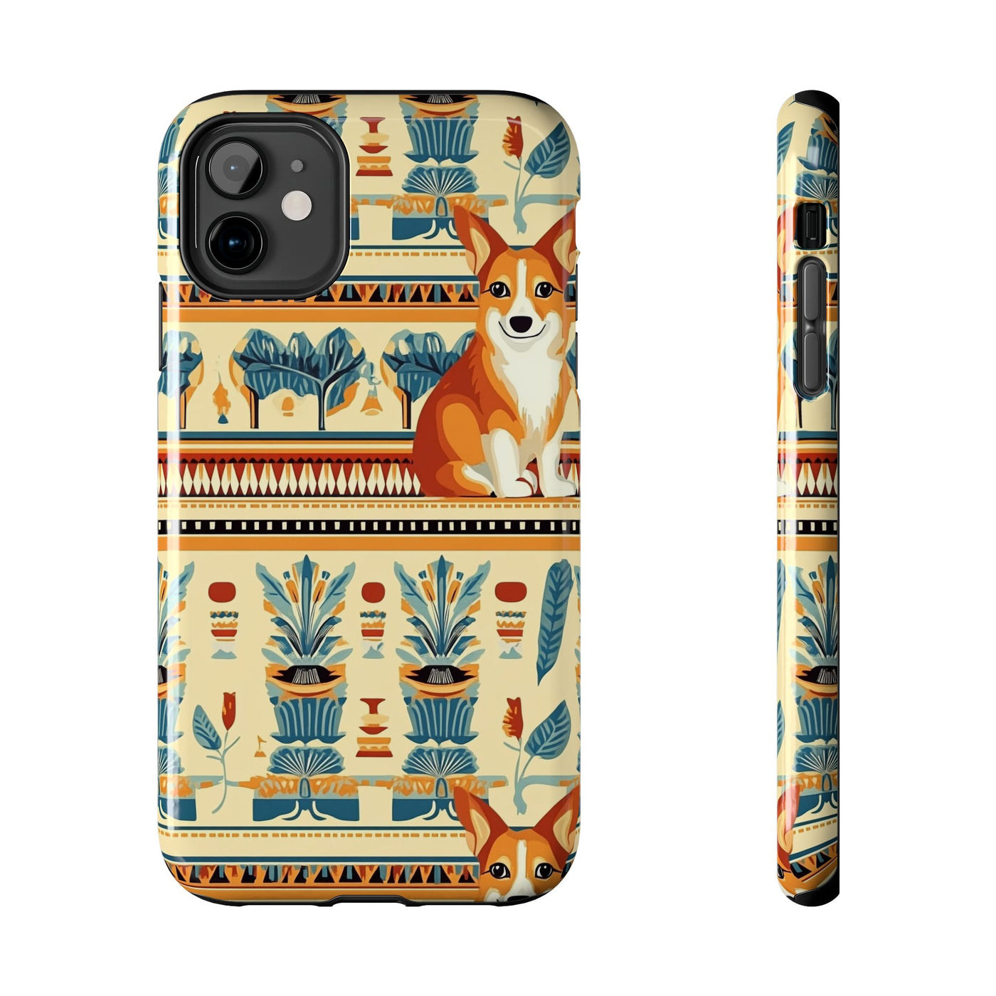 Pharaoh's Court Corgi Phone Case