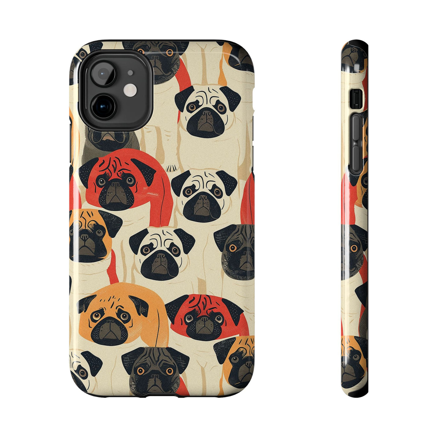 Vintage Pug Society Phone Case