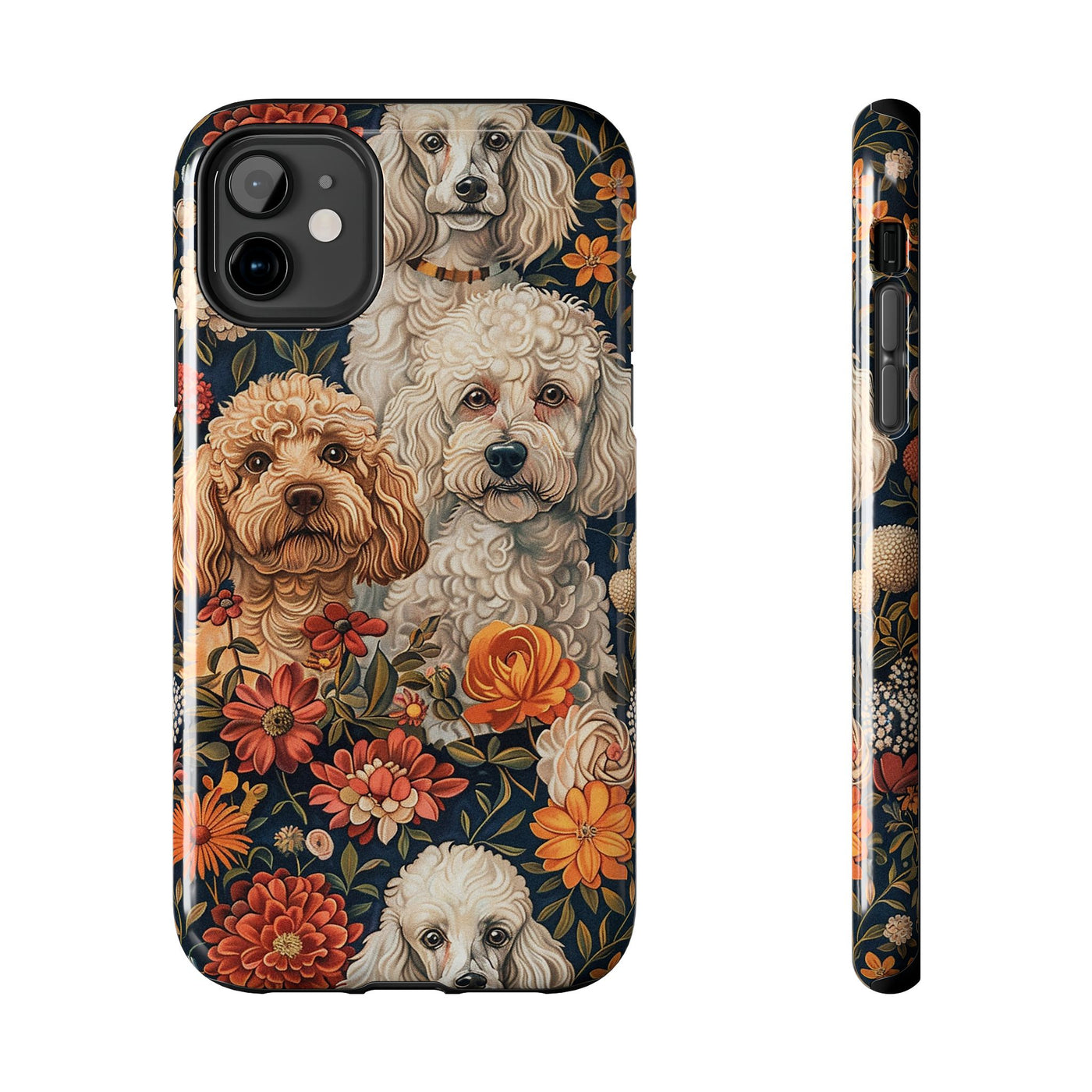 Autumn Bloom Poodles Phone Case