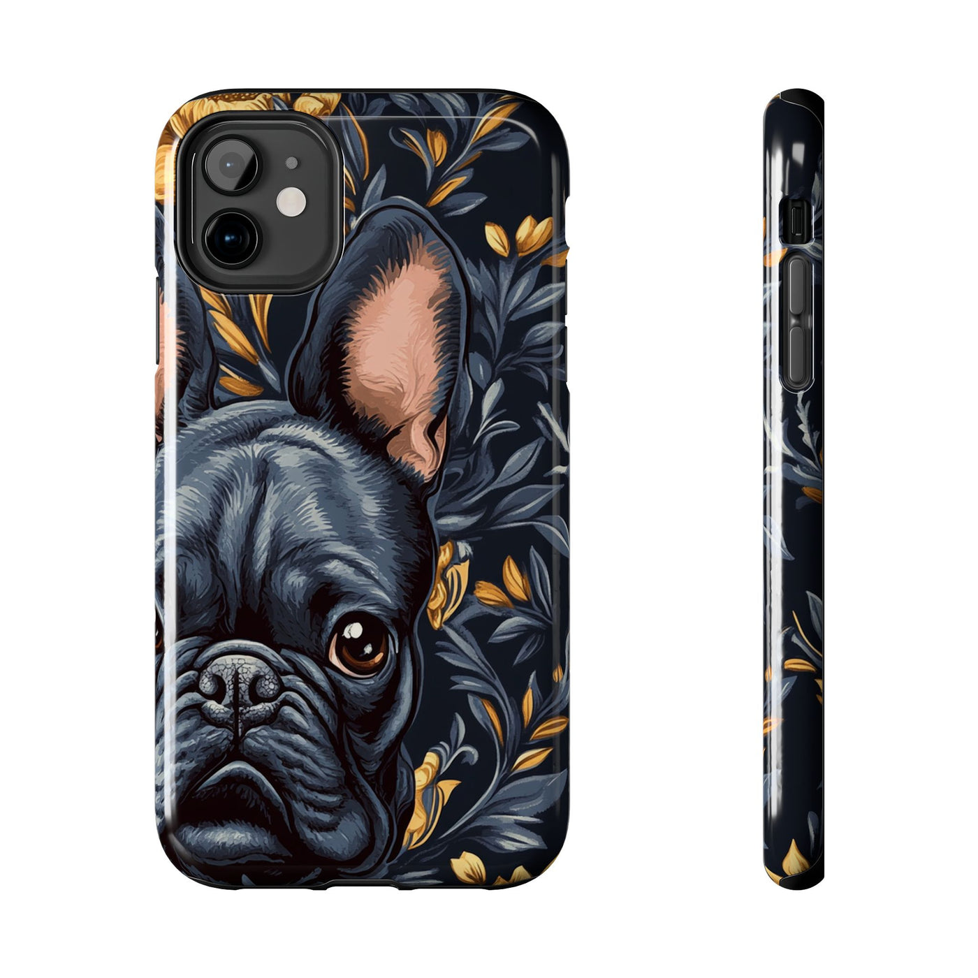 Midnight Garden Frenchies Phone Case
