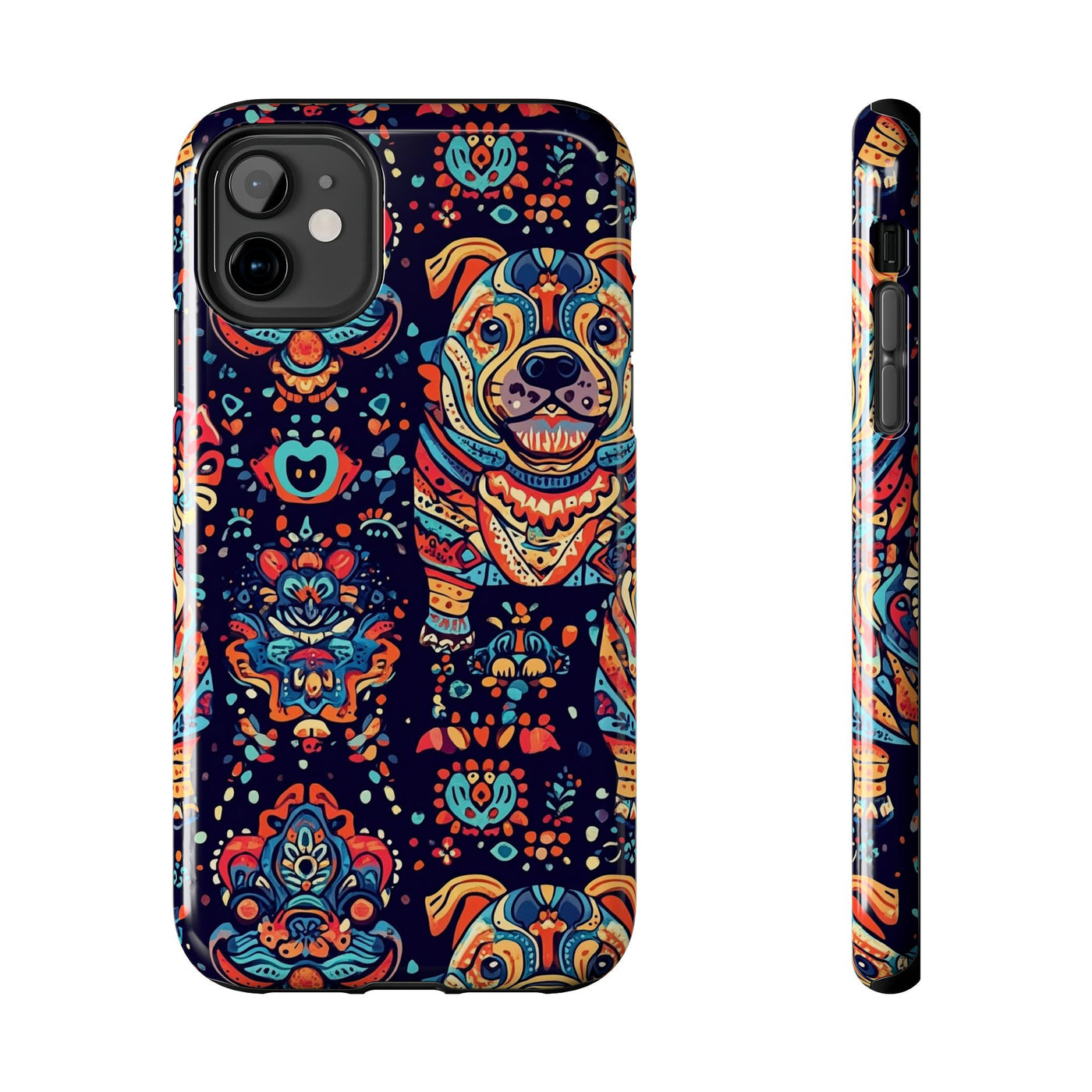 Folk Bulldog Dreams Phone Case
