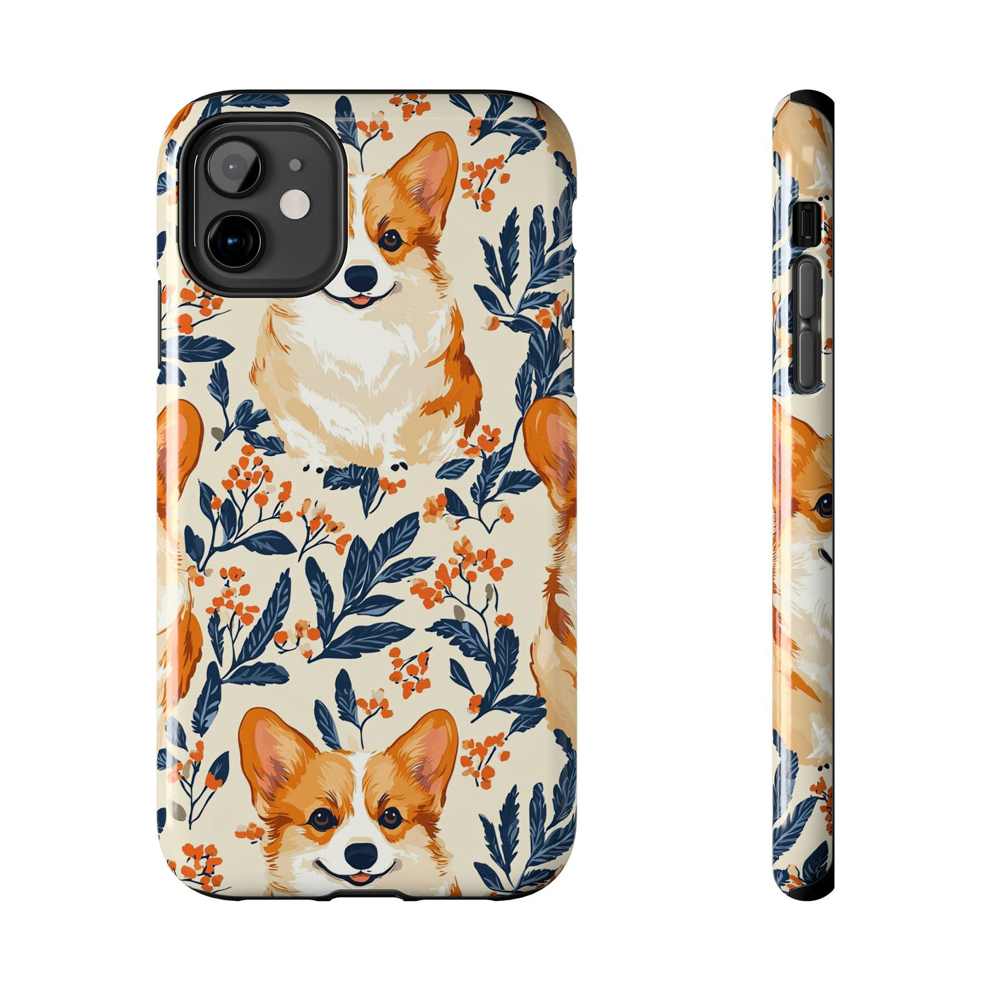 Autumn Reverie Corgis Phone Case