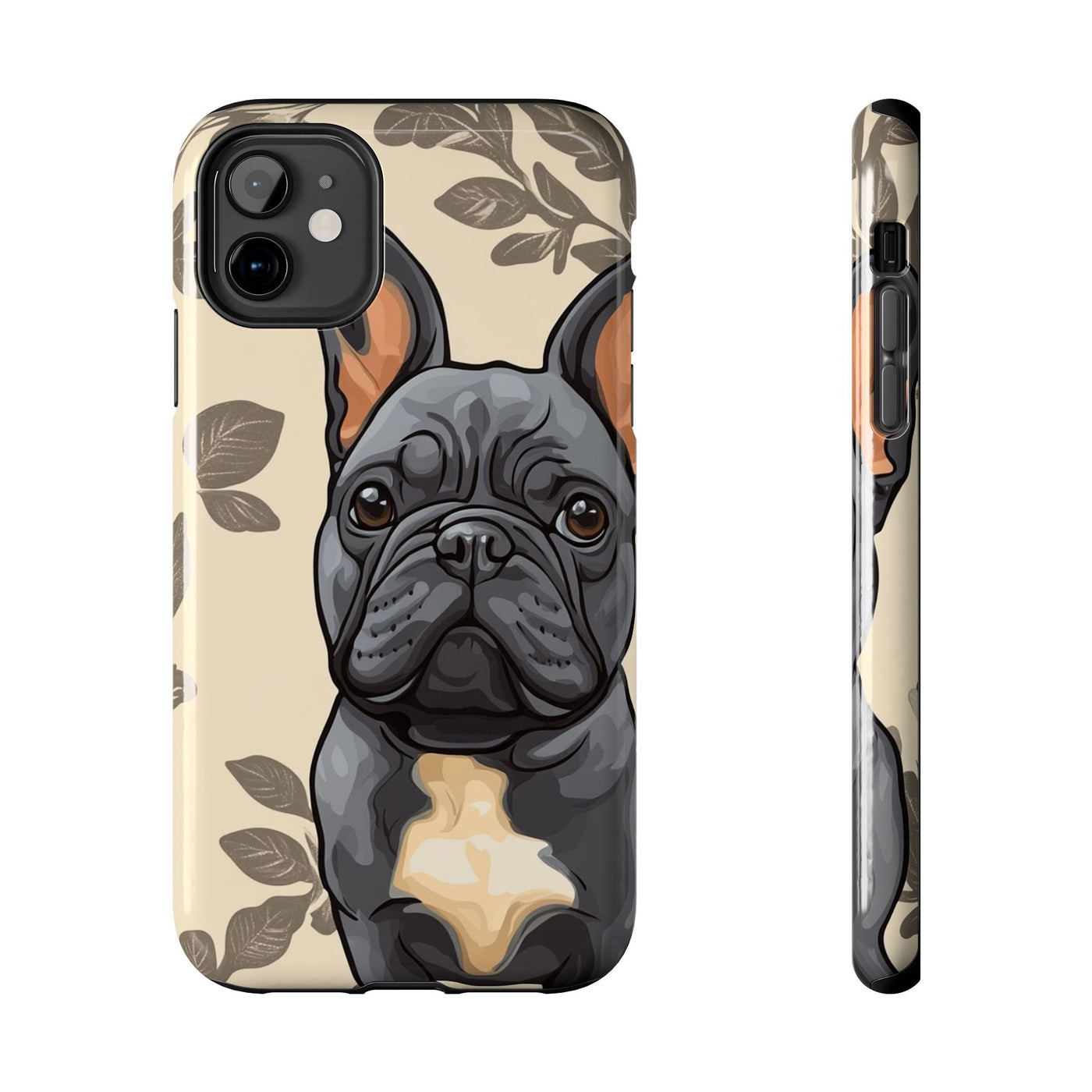 Sepia Frenchie Dreams Phone Case