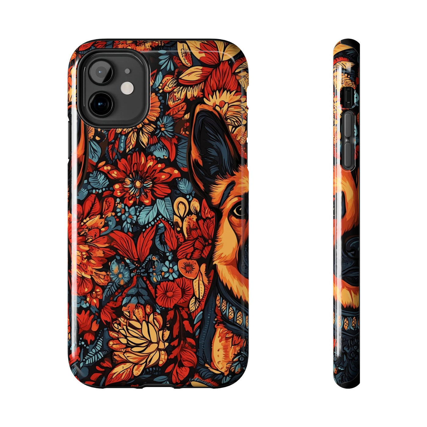 Charcoal Bloom Shepherds Phone Case
