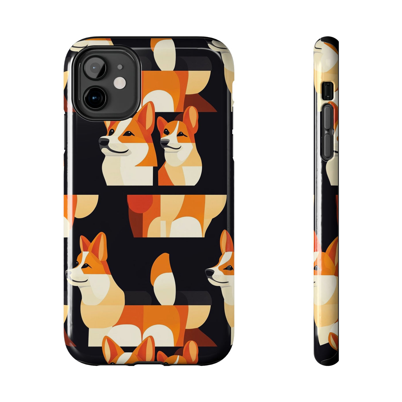 Autumn Puzzle Corgis Phone Case