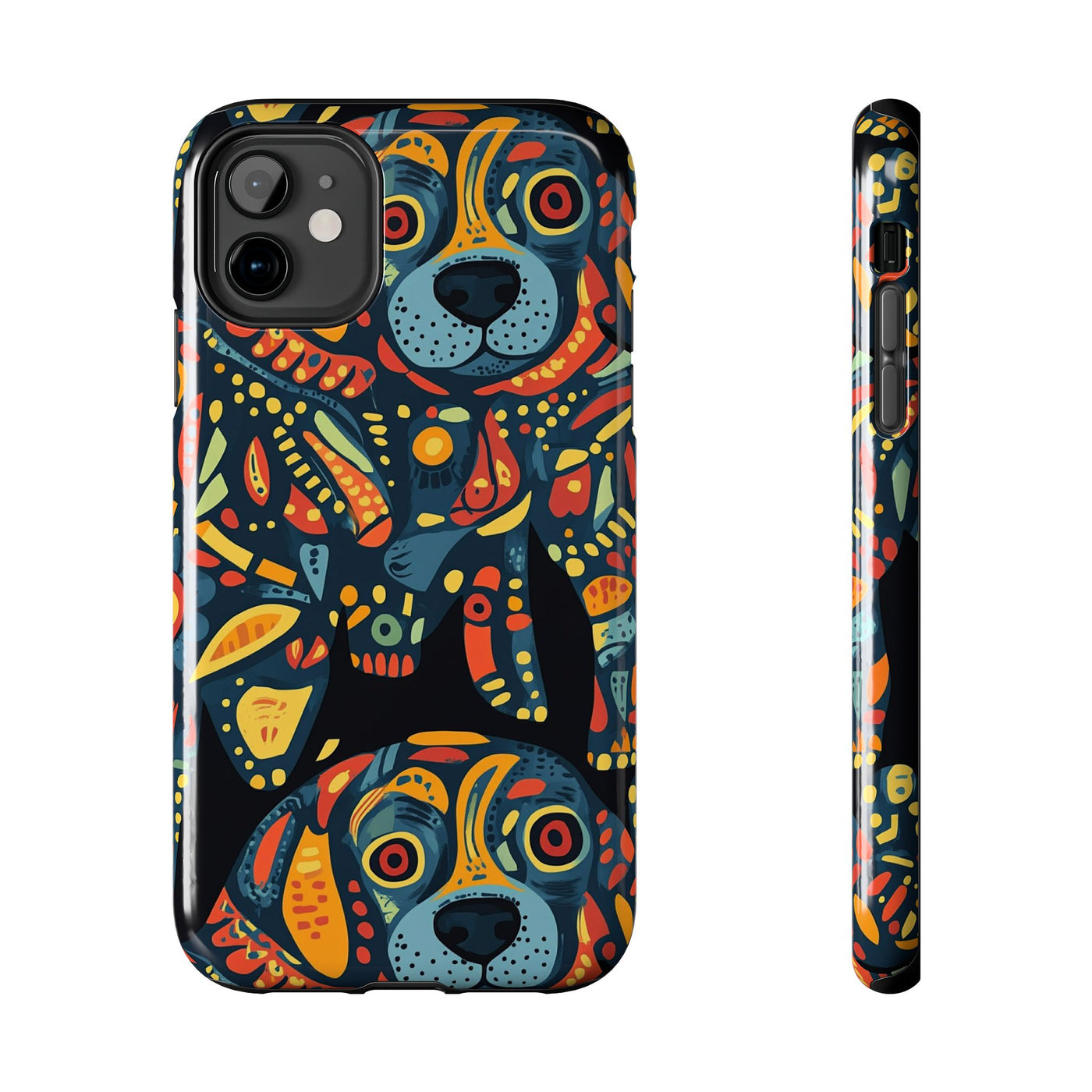 Psychedelic Pup Kaleidoscope Phone Case