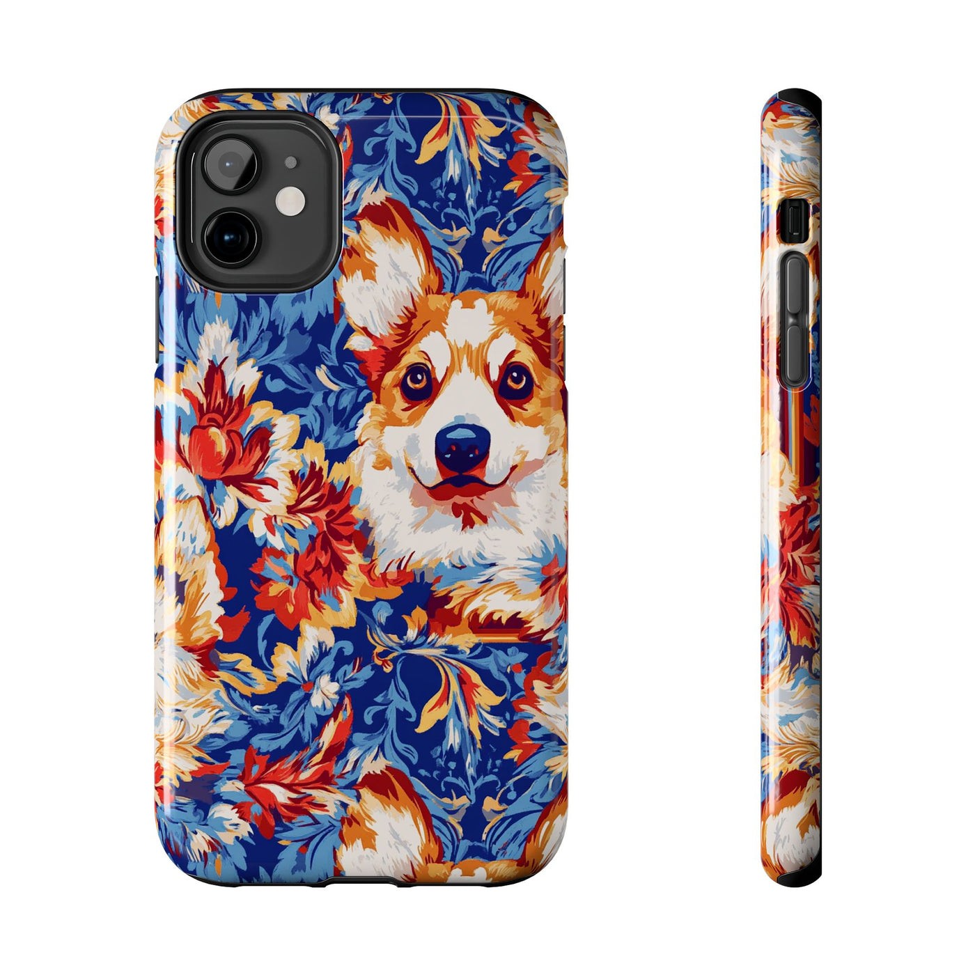 Tropical Paradise Corgis Phone Case