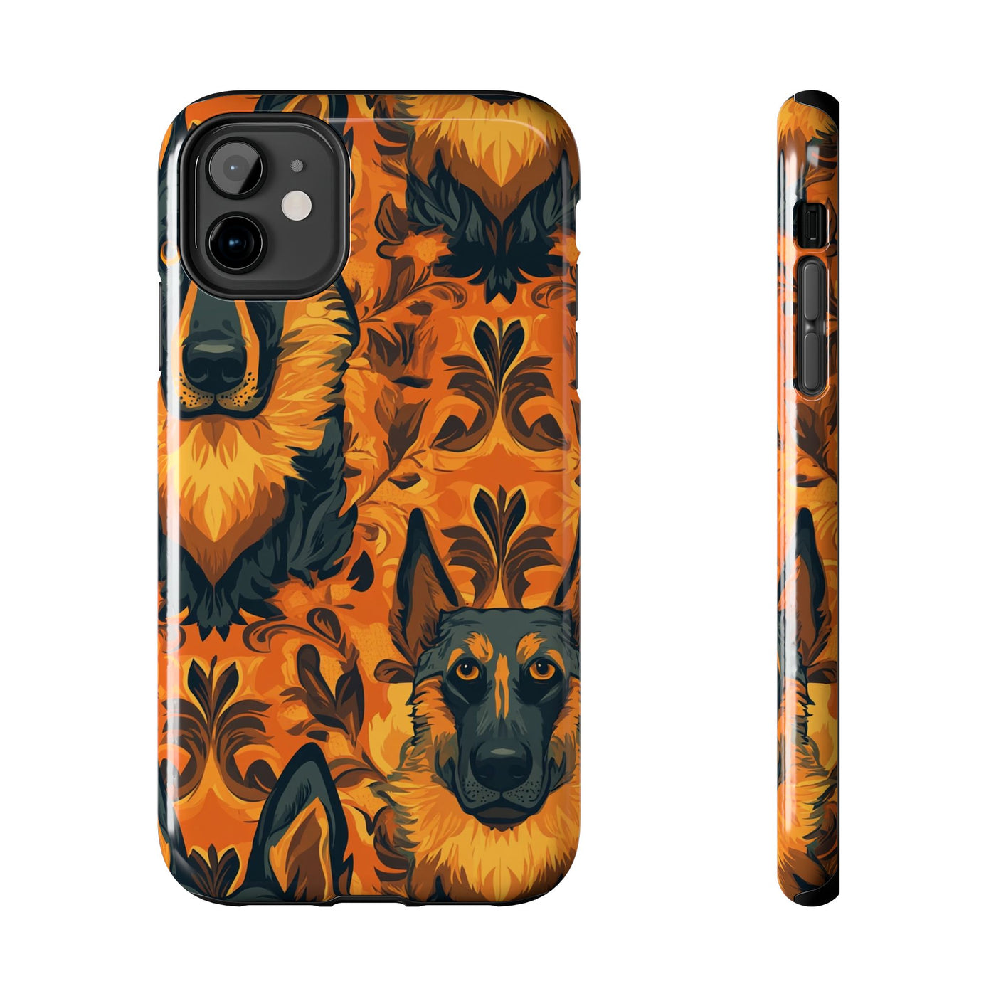 Autumn Damask Shepherds Phone Case