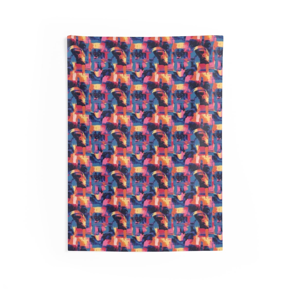 Abstract Expressionist Boxers Wall Tapestry