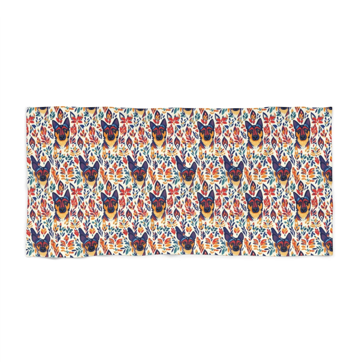 Amber Garden Shepherds Beach Towel