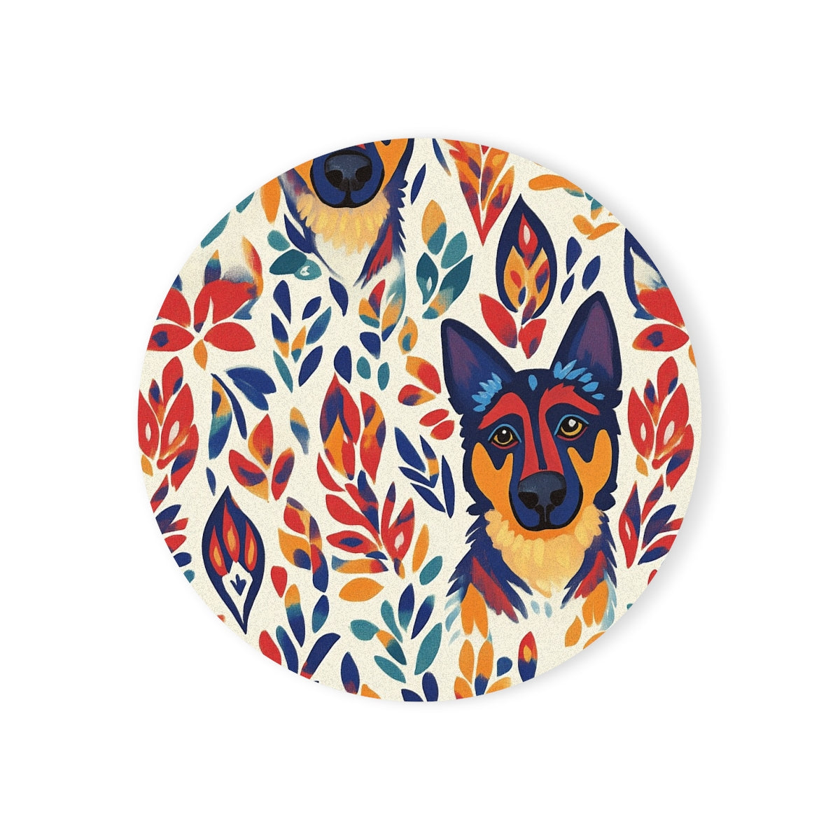 Amber Garden Shepherds Coasters