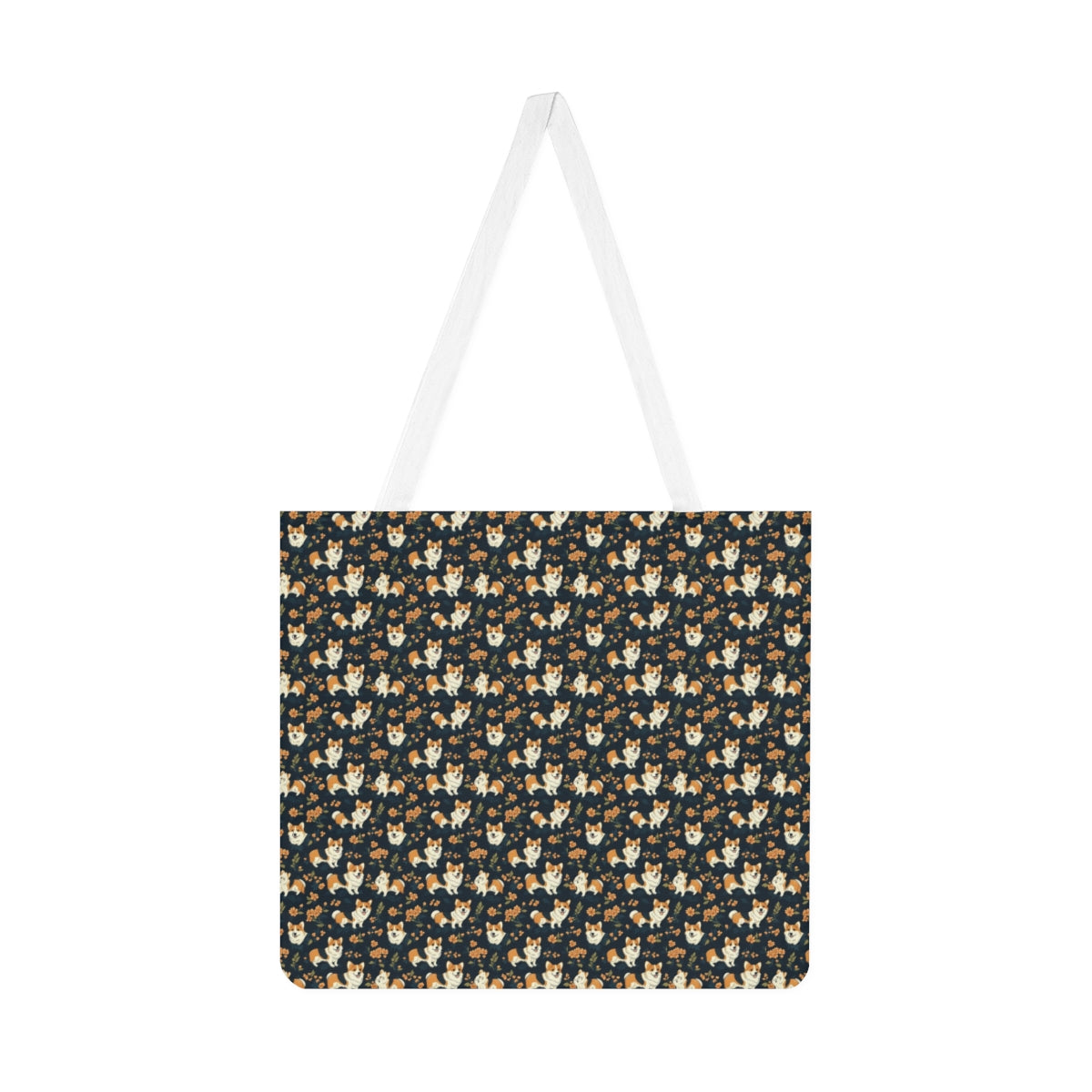 Autumn Bloom Corgis Tote Bag