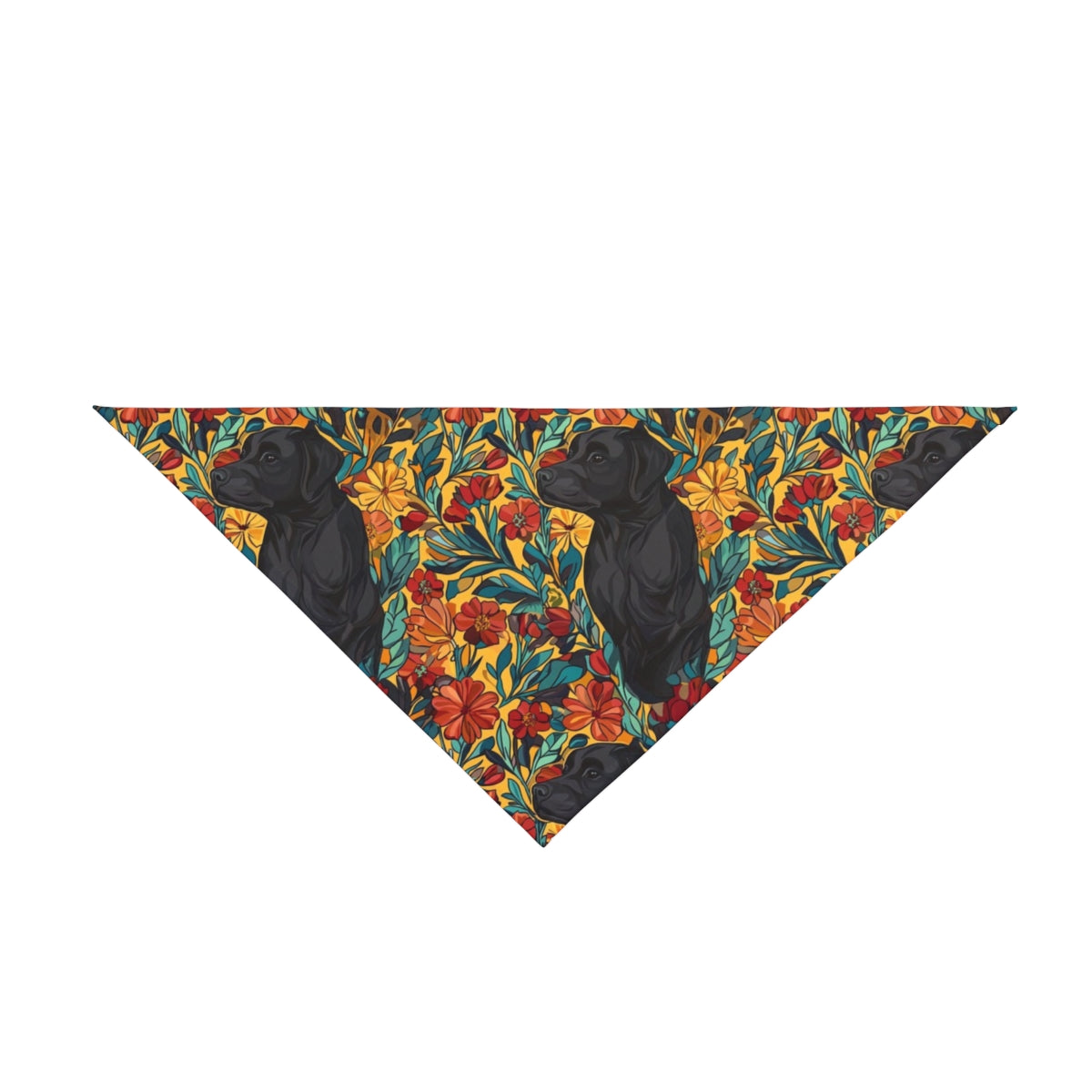 Autumn Bloom Labrador Pet Bandana