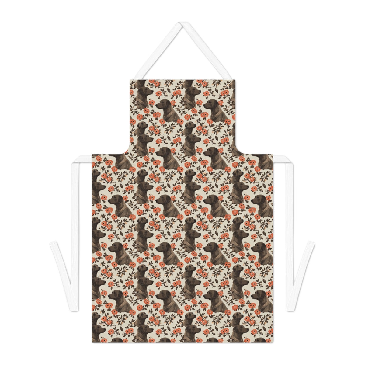 Autumn Bloom Labradors Apron