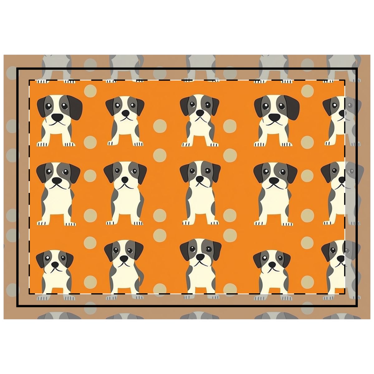 Autumn Boxer Brigade Throw Pillow