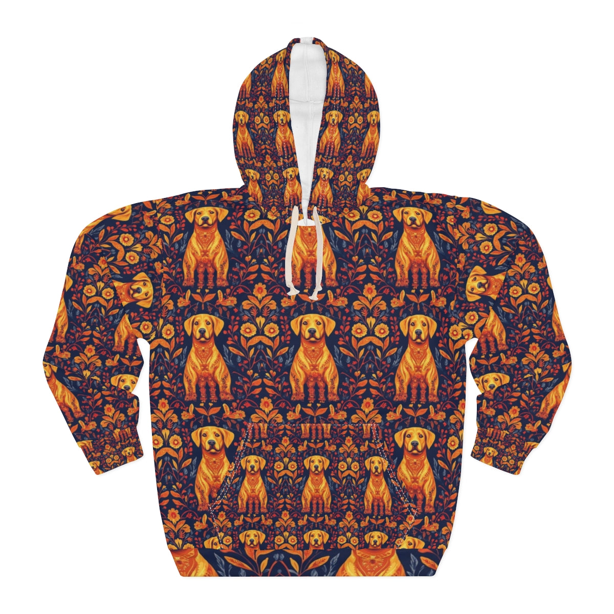 Autumn Folk Tale Labrador Hoodie