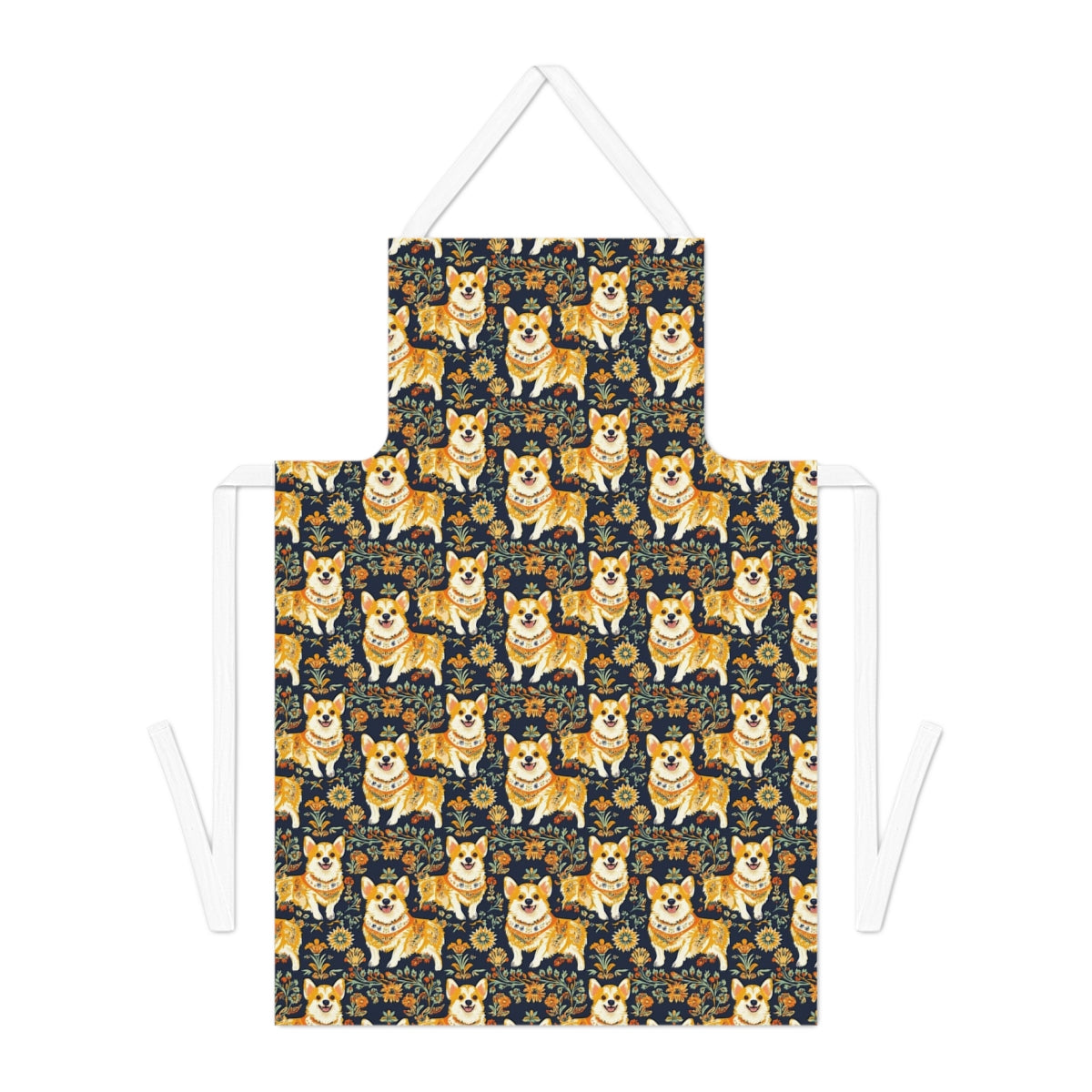 Autumn Folklore Corgis Apron