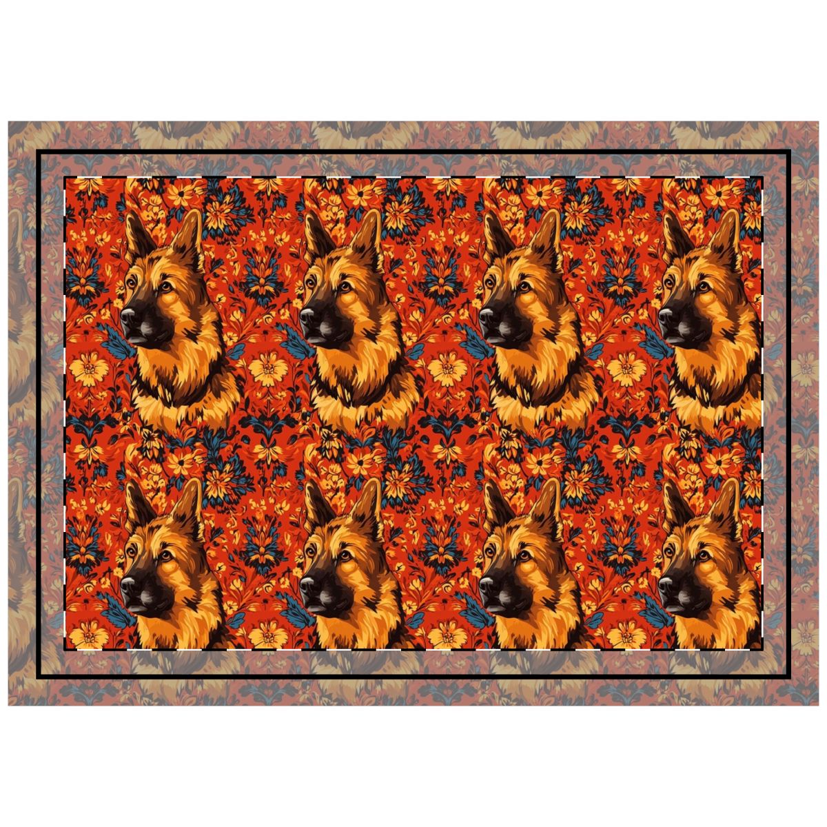 Autumn Folklore Shepherds Throw Pillow