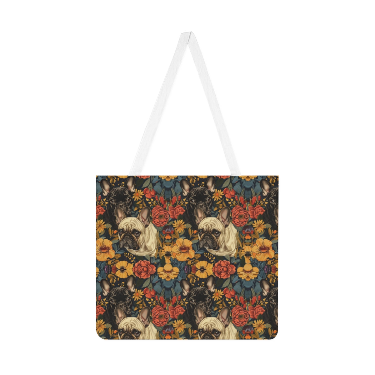 Autumn Garden Frenchies Tote Bag