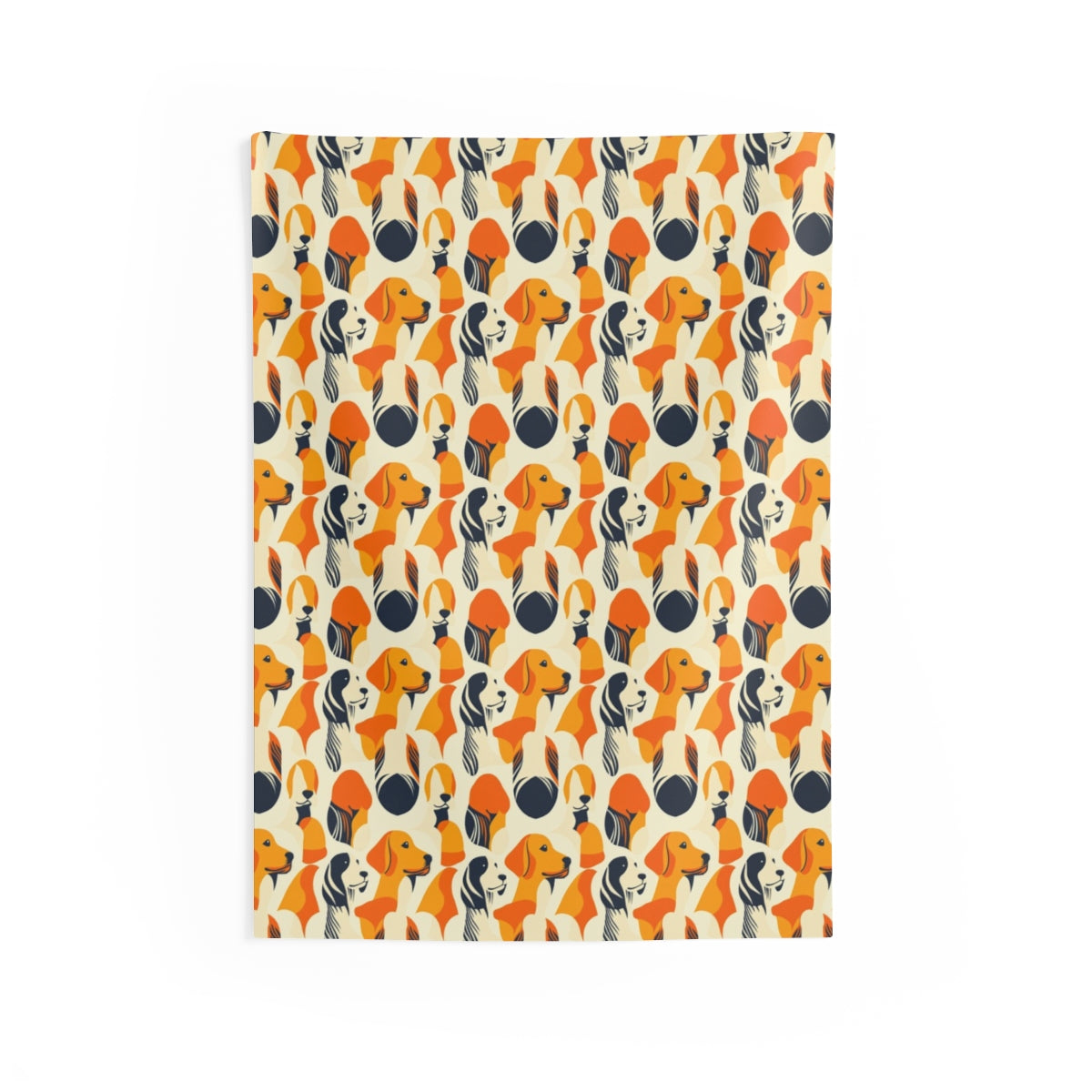 Autumn Harmony Retrievers Wall Tapestry