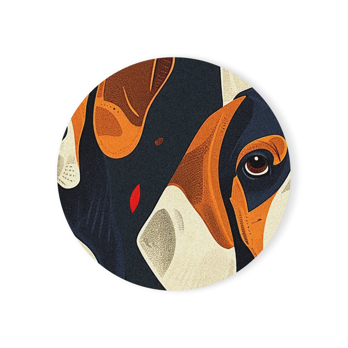 Autumn Leaves Beagles Coasters