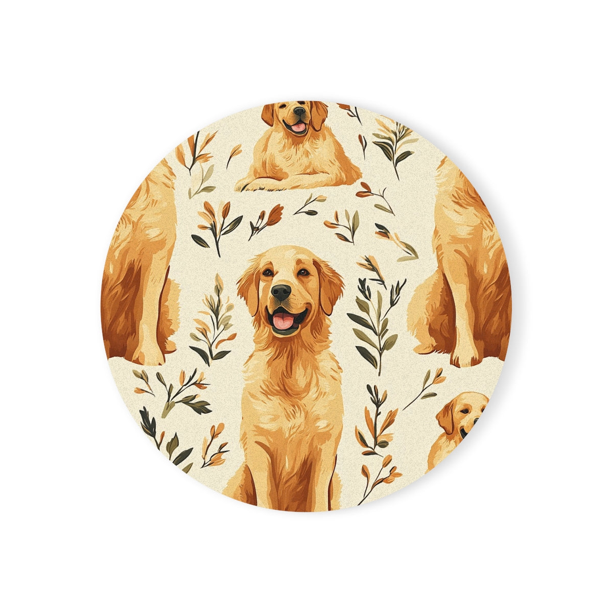 Autumn Meadow Goldens Coasters