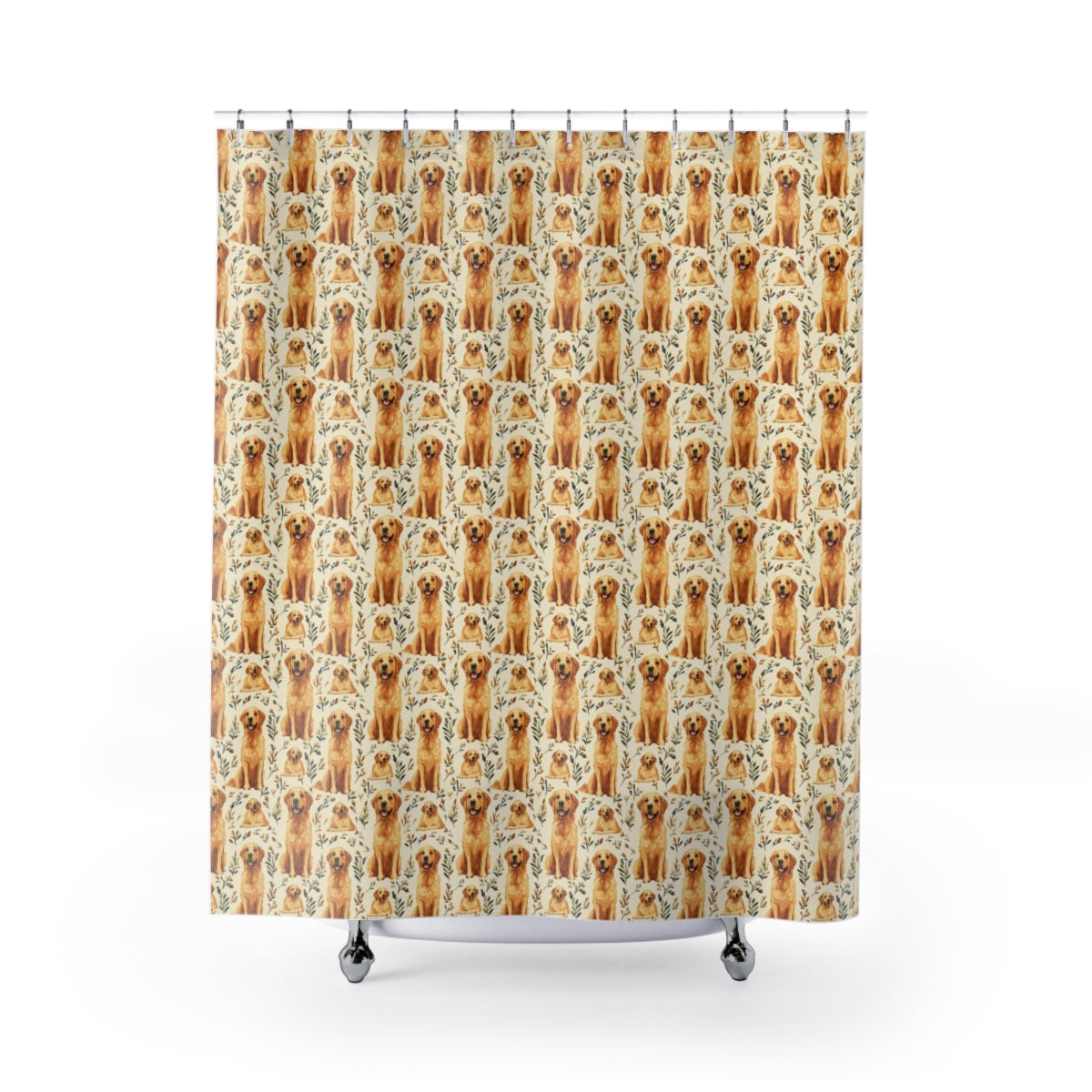 Autumn Meadow Goldens Shower Curtain