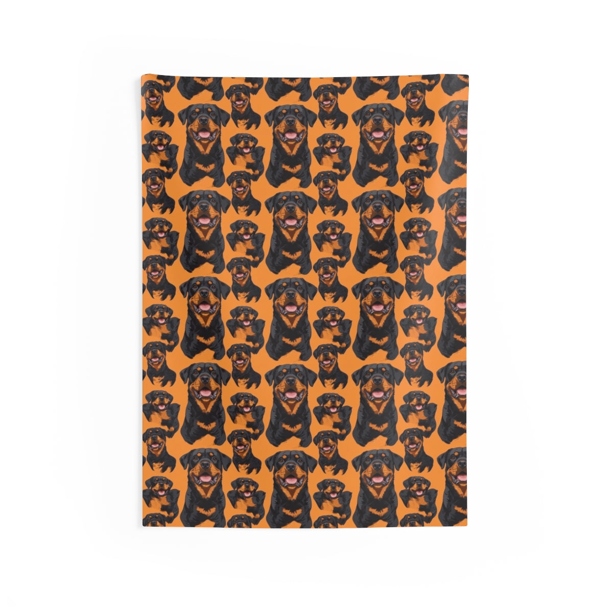 Autumn Rottie Crew Wall Tapestry