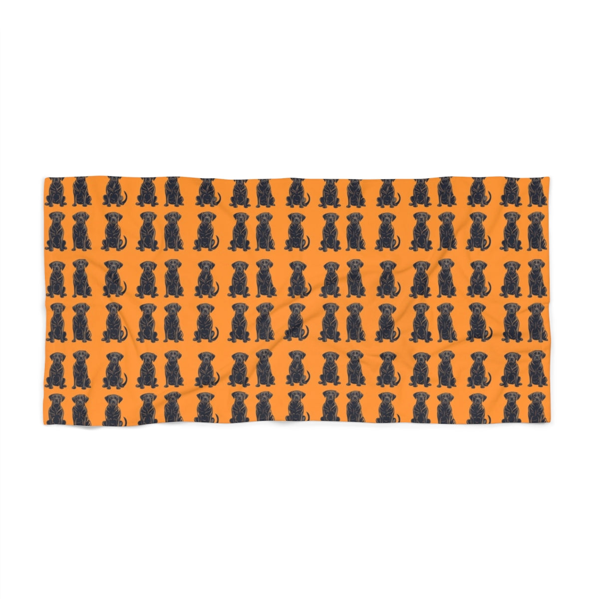 Autumn Shadows Labs Beach Towel