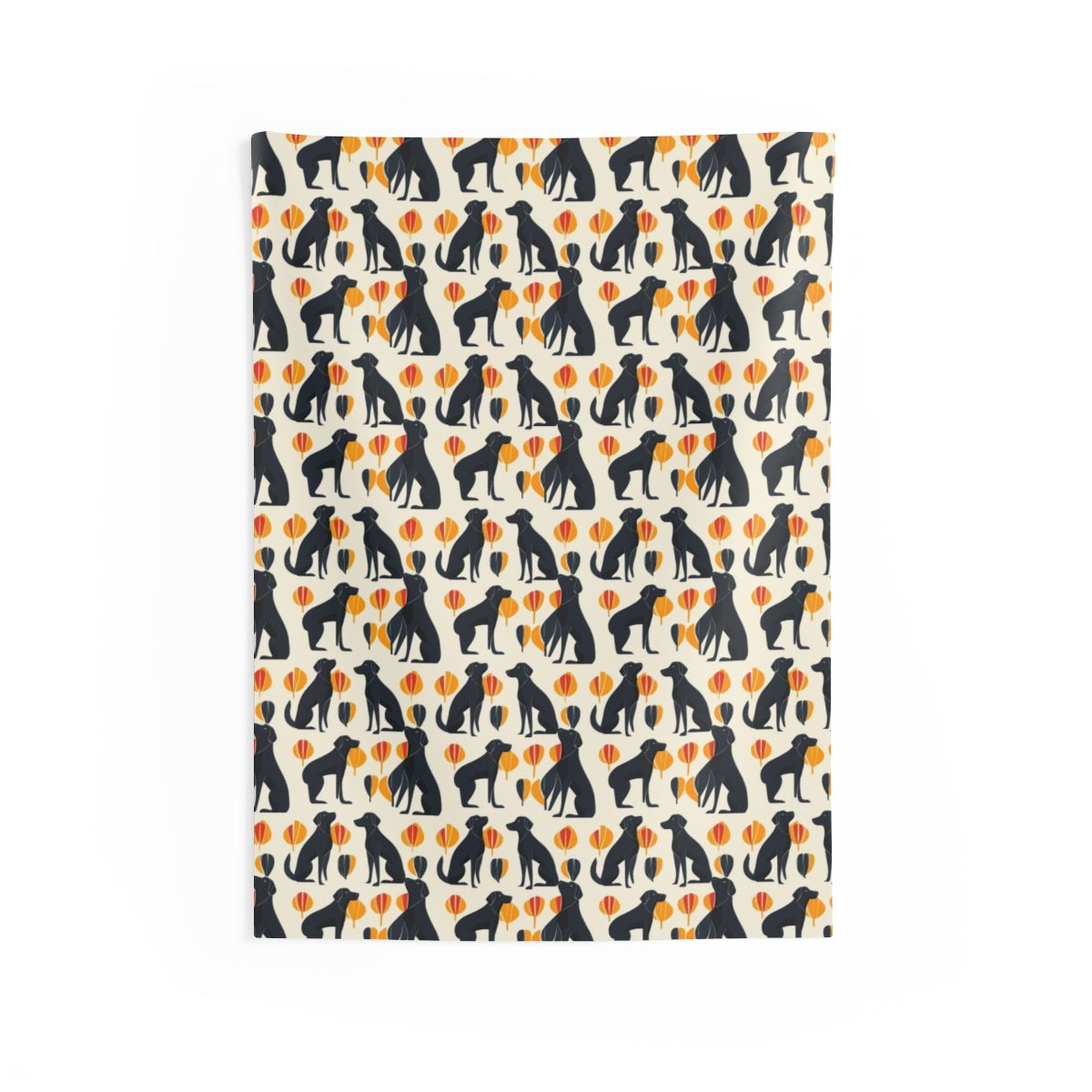 Autumn Silhouette Labs Wall Tapestry