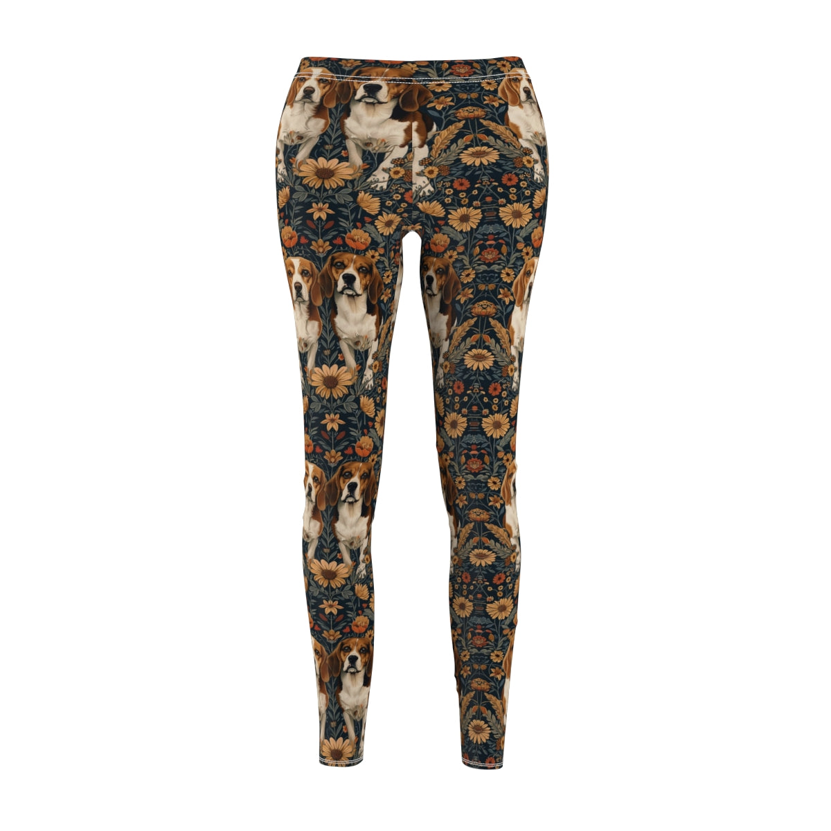 Autumn Tapestry Beagles Leggings