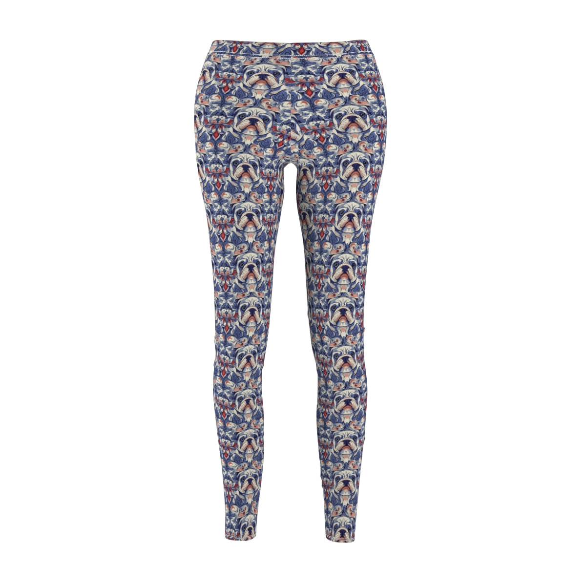 Baroque Bulldog Dreams Leggings