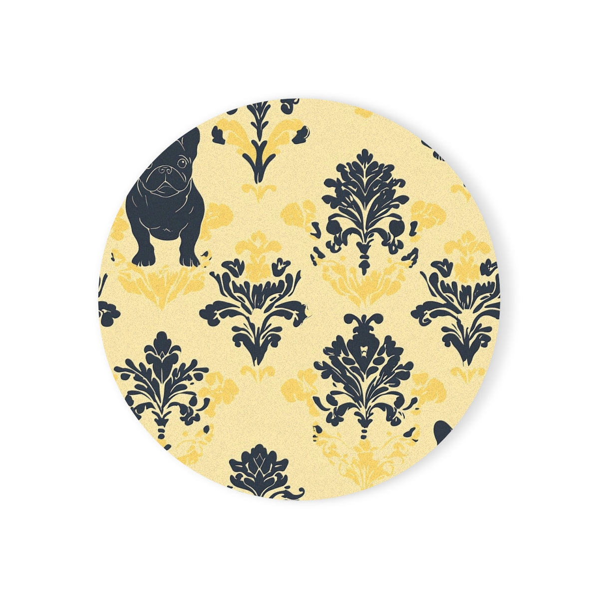 Baroque Bulldog Elegance Coasters