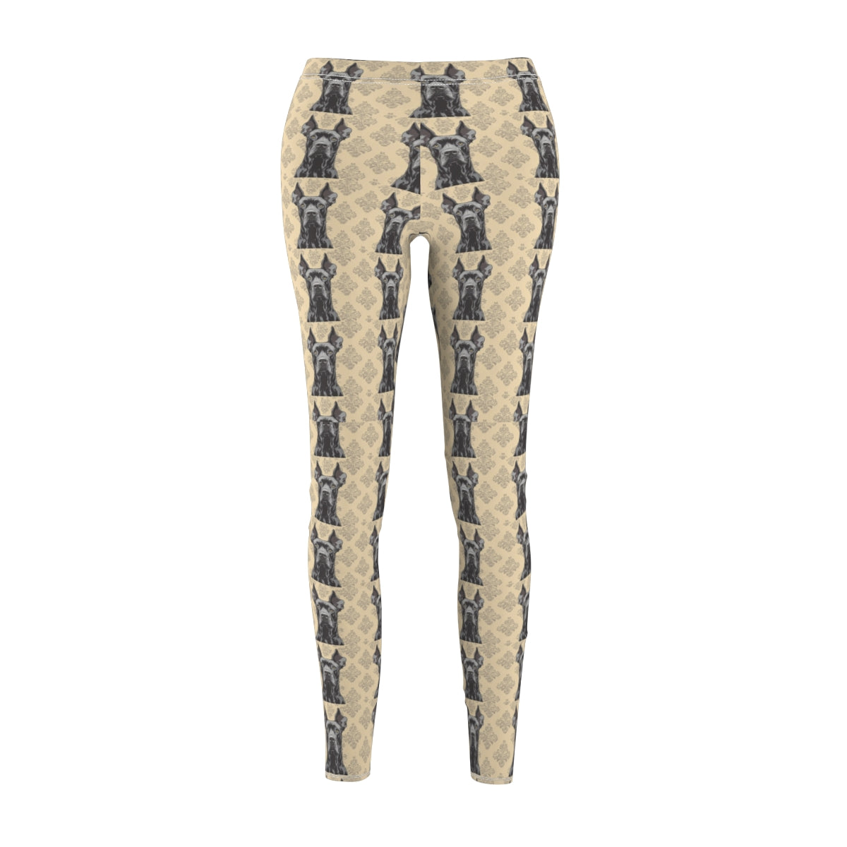 Baroque Elegance Danes Leggings