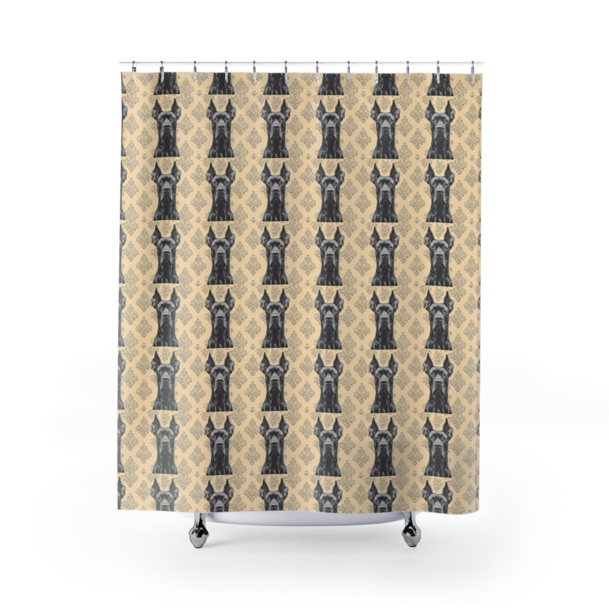 Baroque Elegance Danes Shower Curtain