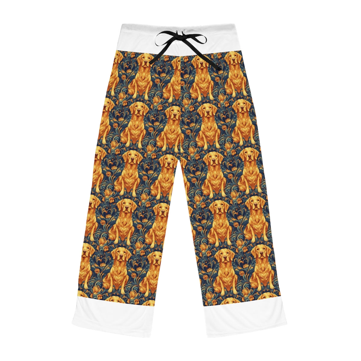 Baroque Golden Retrievers Pajama Pants