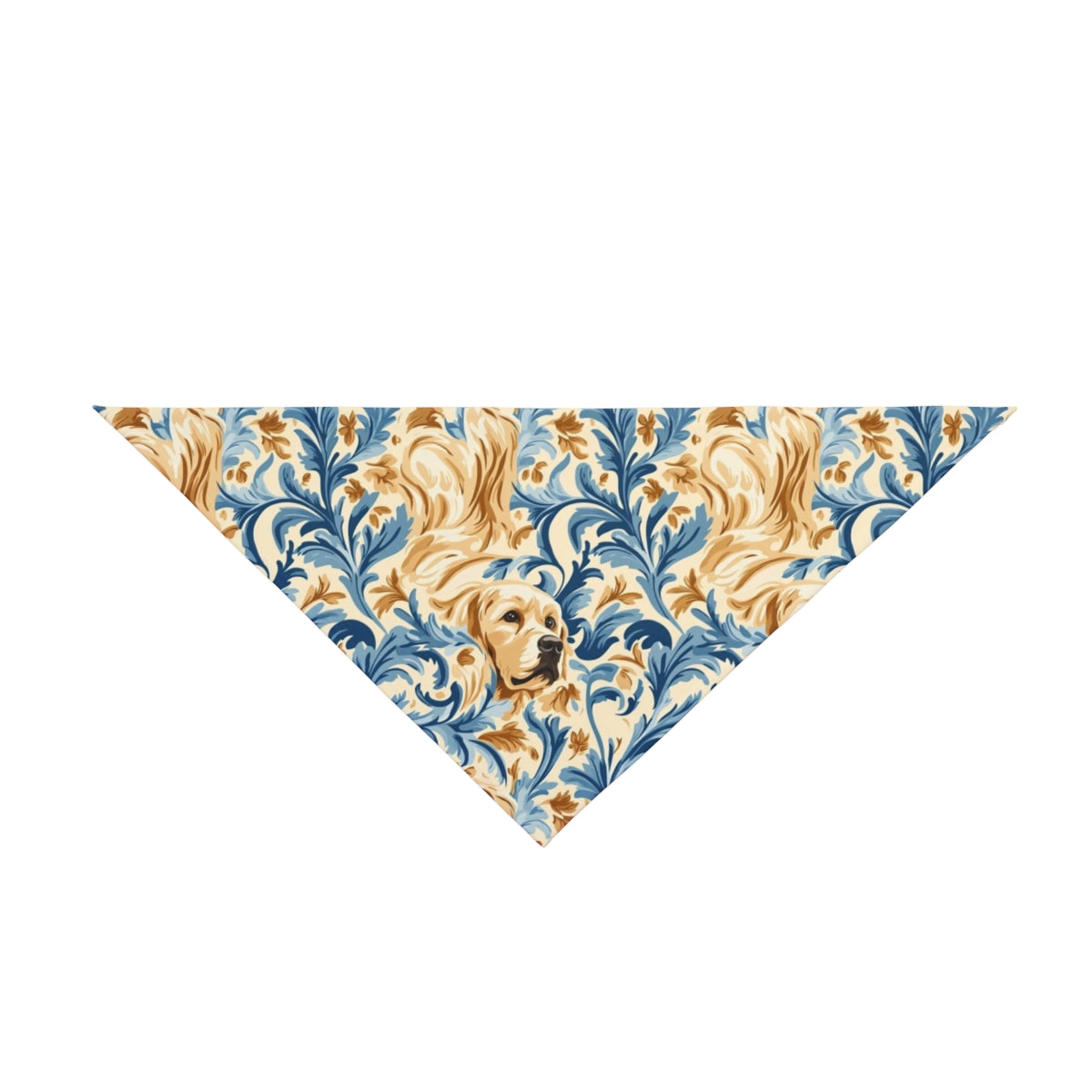 Baroque Golden Waves Pet Bandana