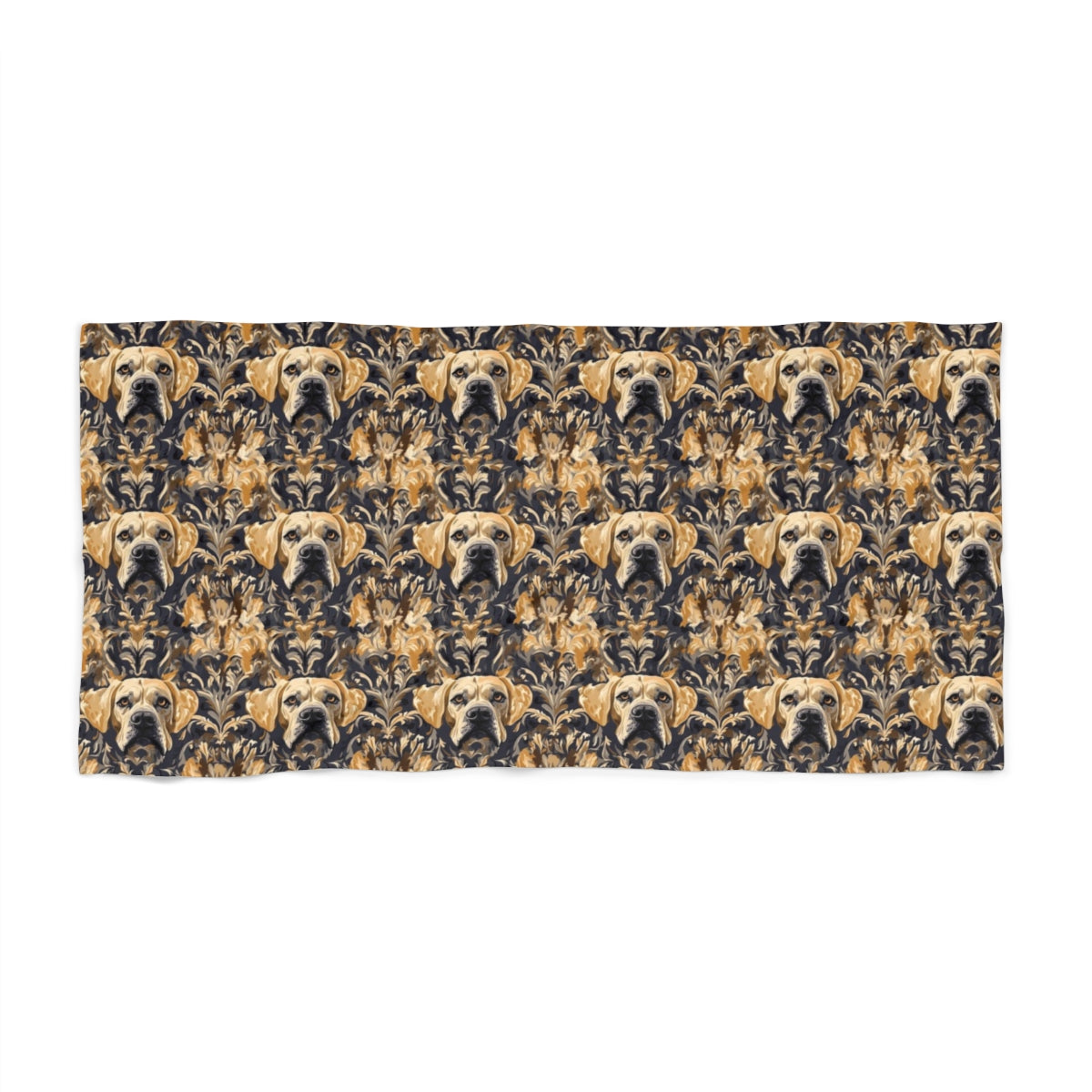 Baroque Renaissance Danes Beach Towel